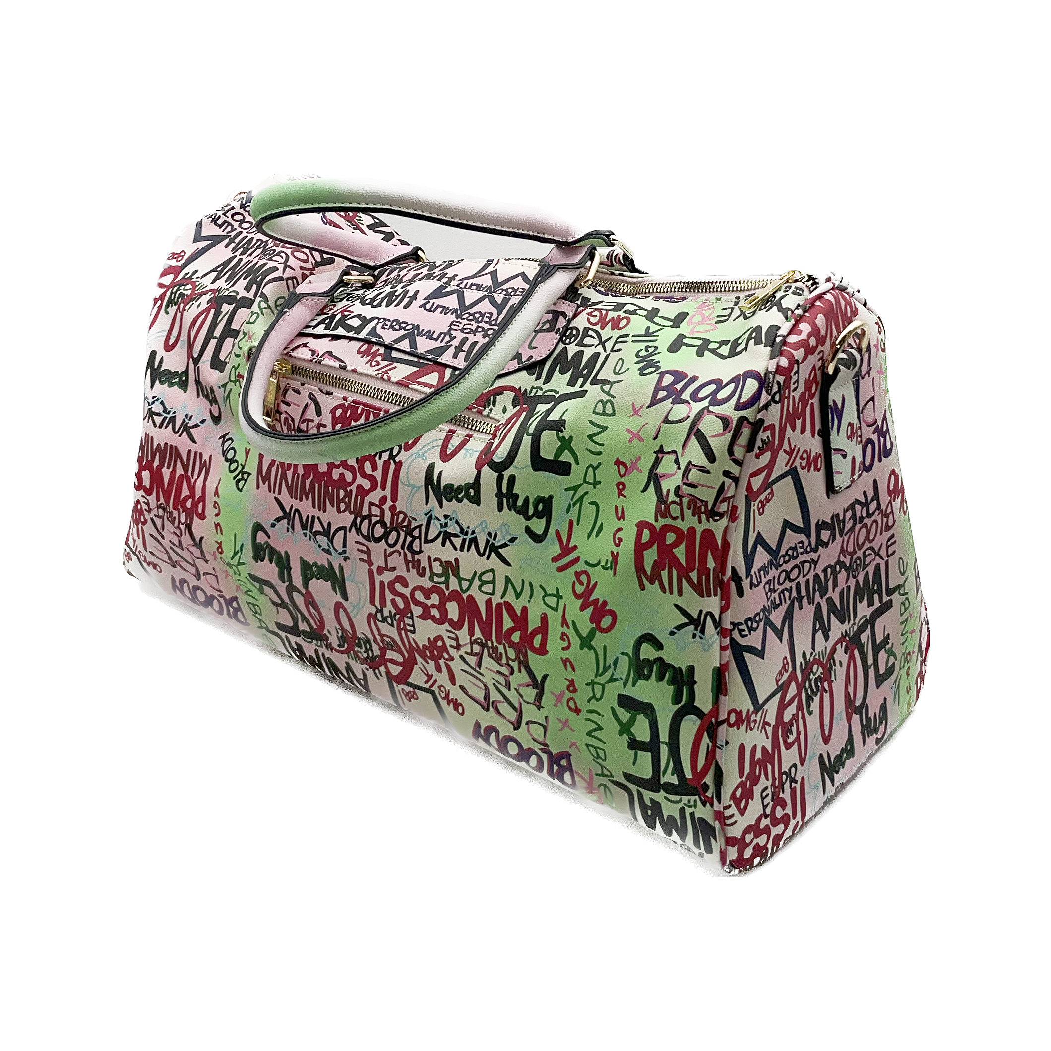 Graffiti Travel Bag Luggage Bag Travel Bag Overnight Bag 